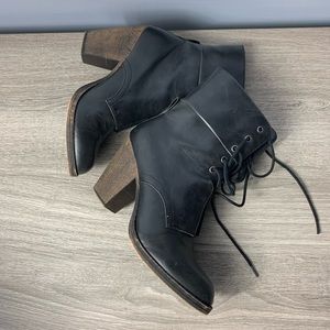 SOLD Heeled Combat Boots | Versatile, All-Seasons